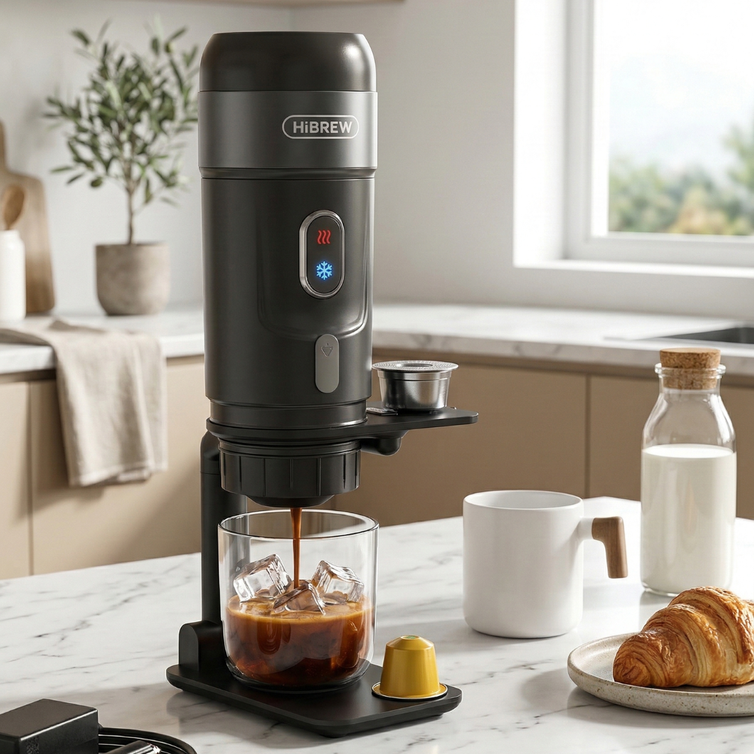12V Portable Espresso Maker for Travel