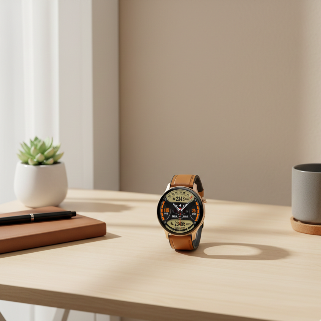 Women’s AMOLED Smartwatch – Stylish Waterproof Smart Watch with Bluetooth Calling
