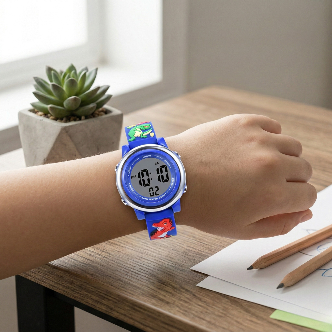Waterproof Kids Smartwatch with Alarm