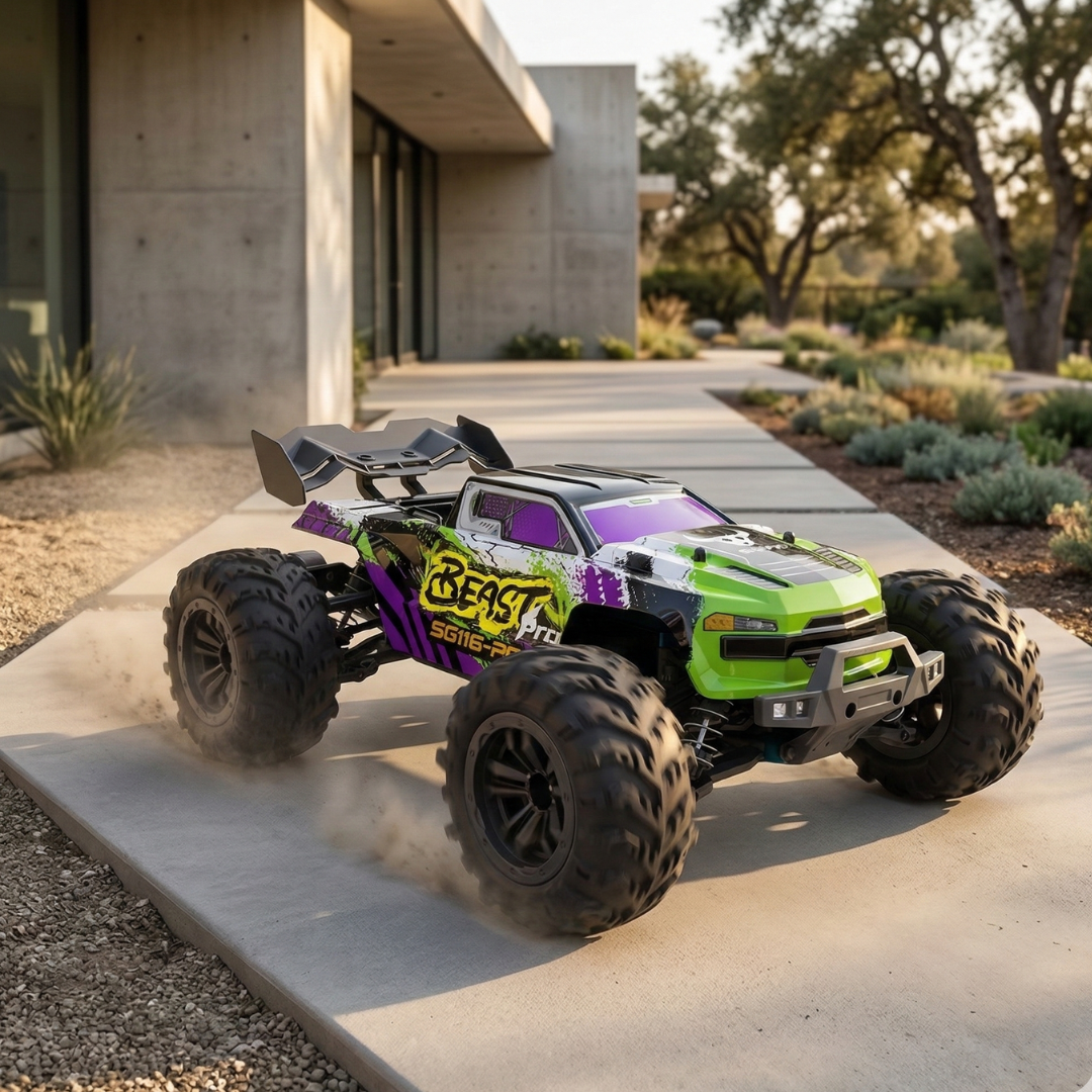 1:16 Scale 4WD High-Speed RC Car Brushless Off-Road Remote Control Truck