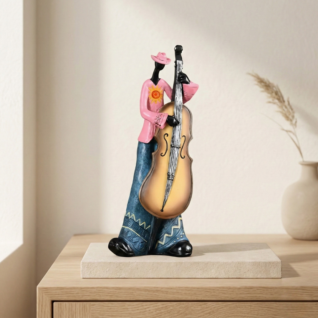 Jazz Music Resin Sculpture