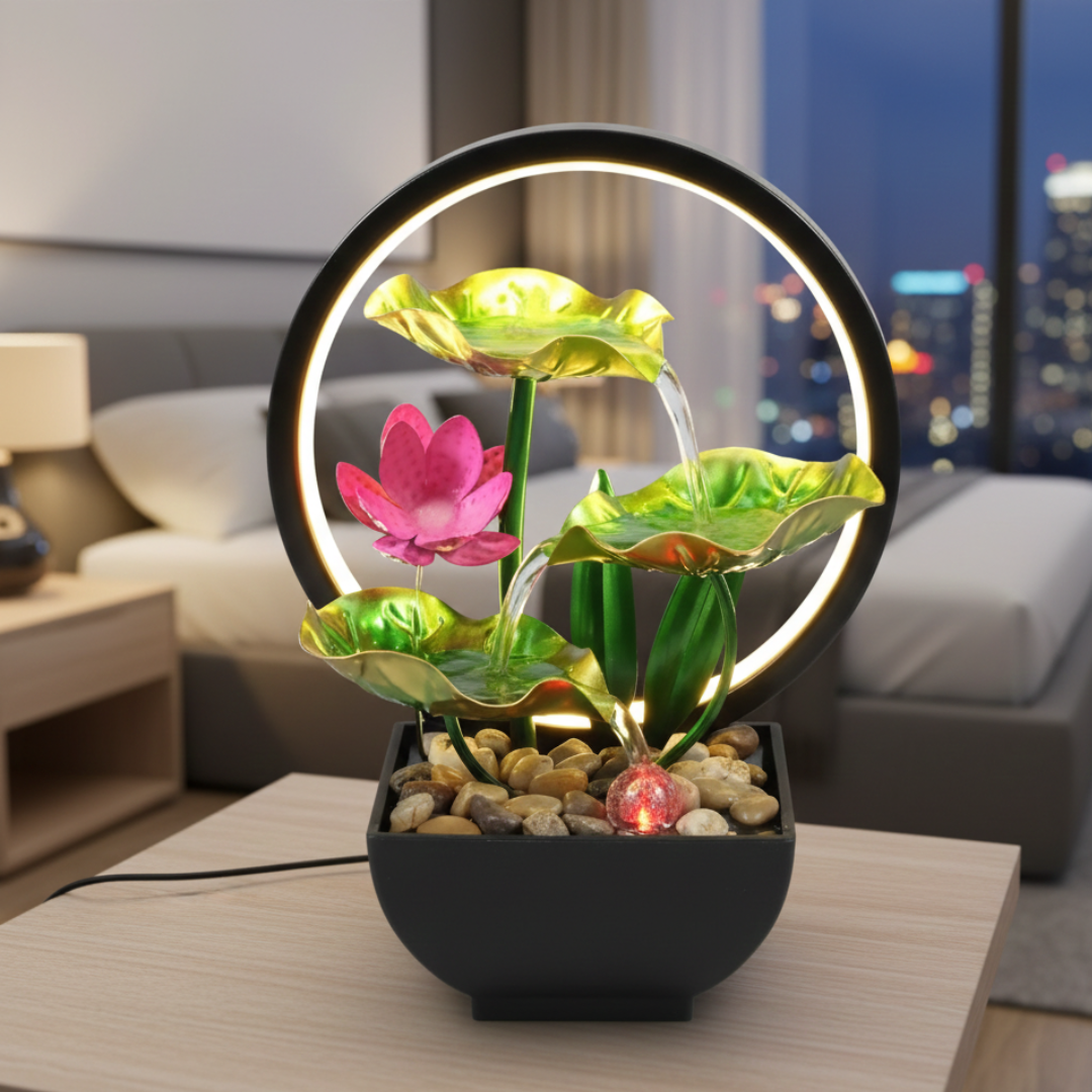 LED Tabletop Water Fountain