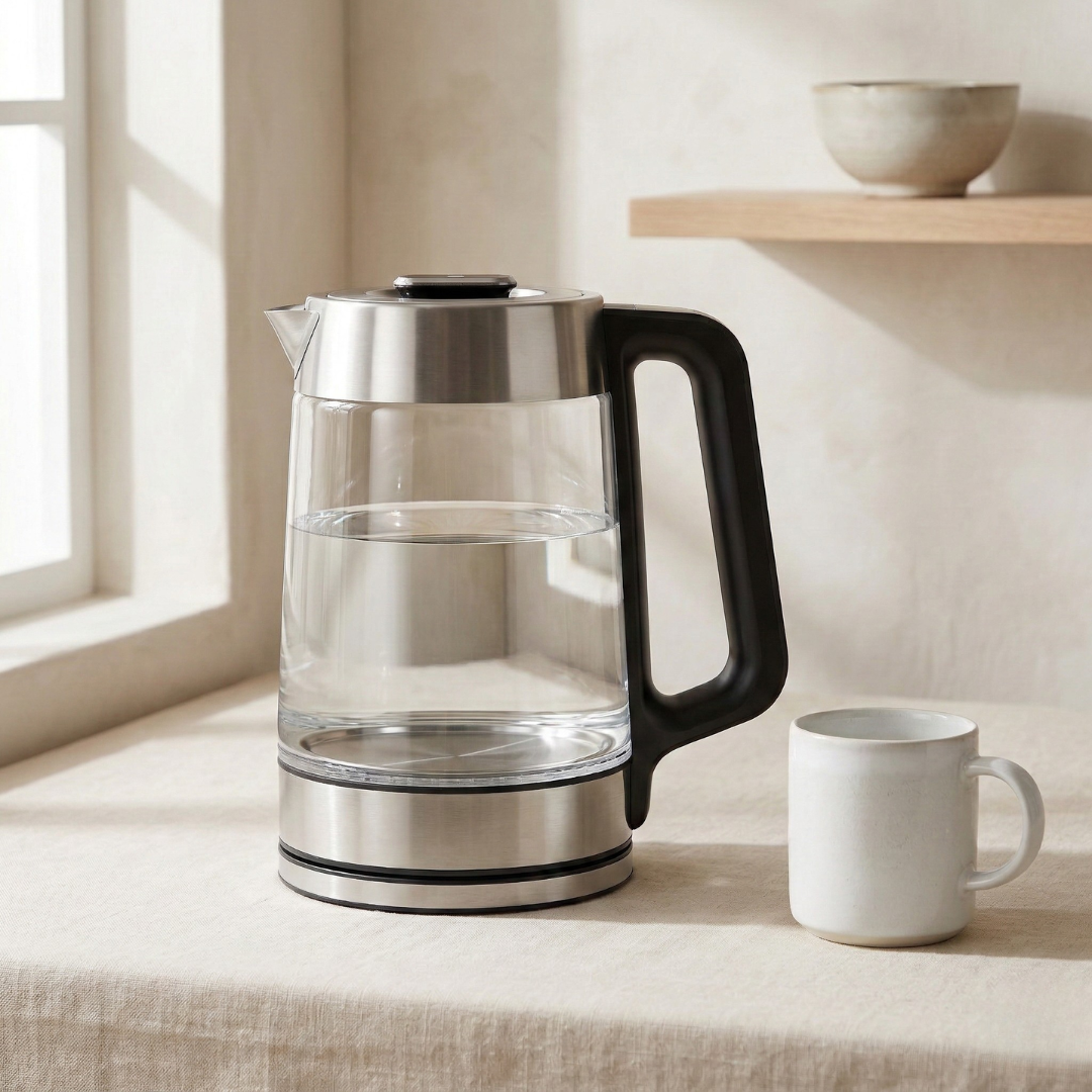 Smart Glass Electric Kettle with Display