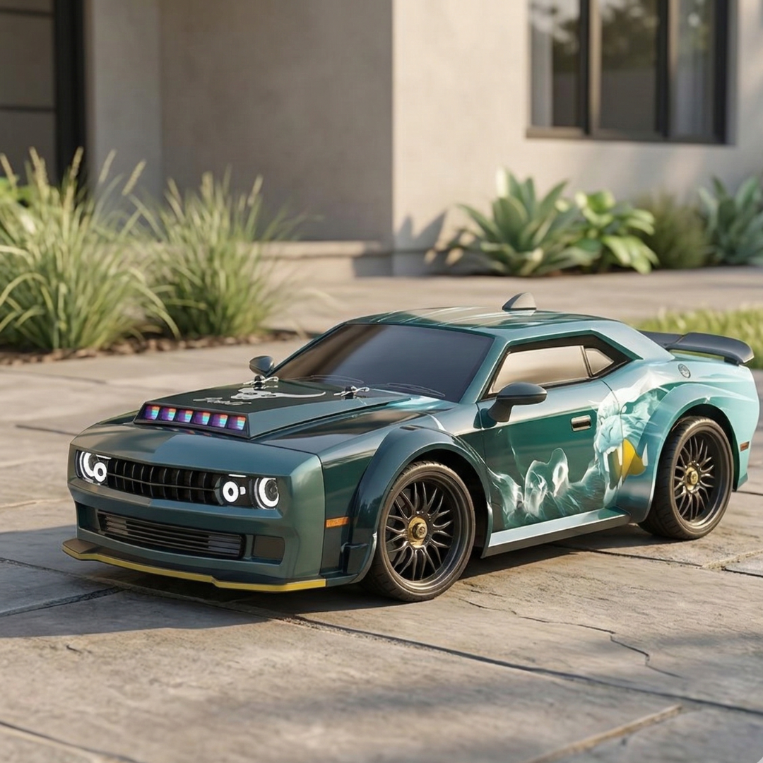 1:16 Scale Brushless 4WD RC Car 70km/h High-Speed Racing Drift Car