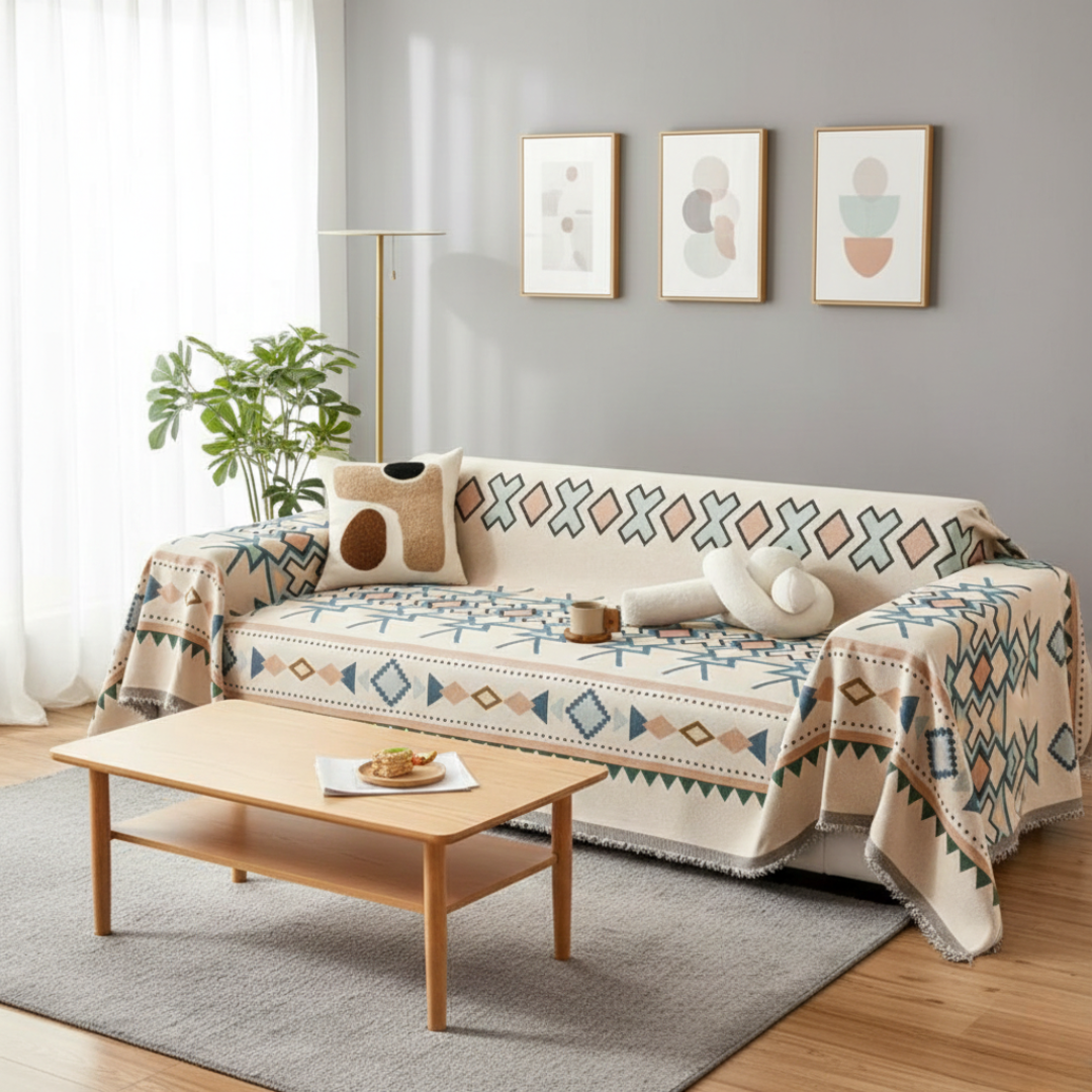 Premium Chenille Couch Cover
