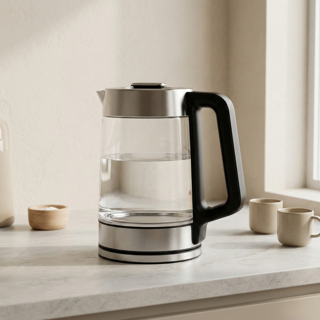 Smart Glass Electric Kettle with Display
