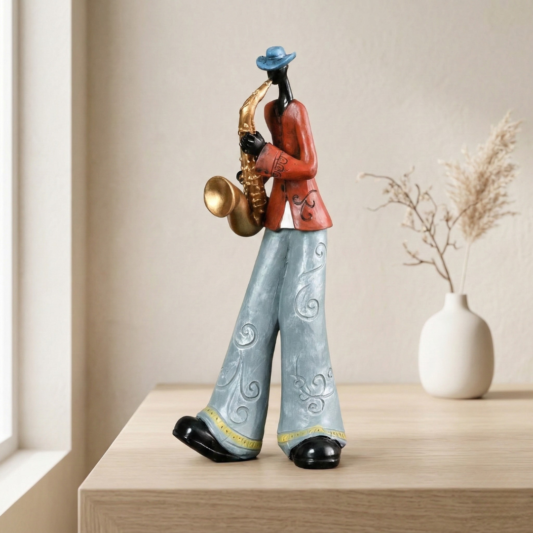 Jazz Music Resin Sculpture