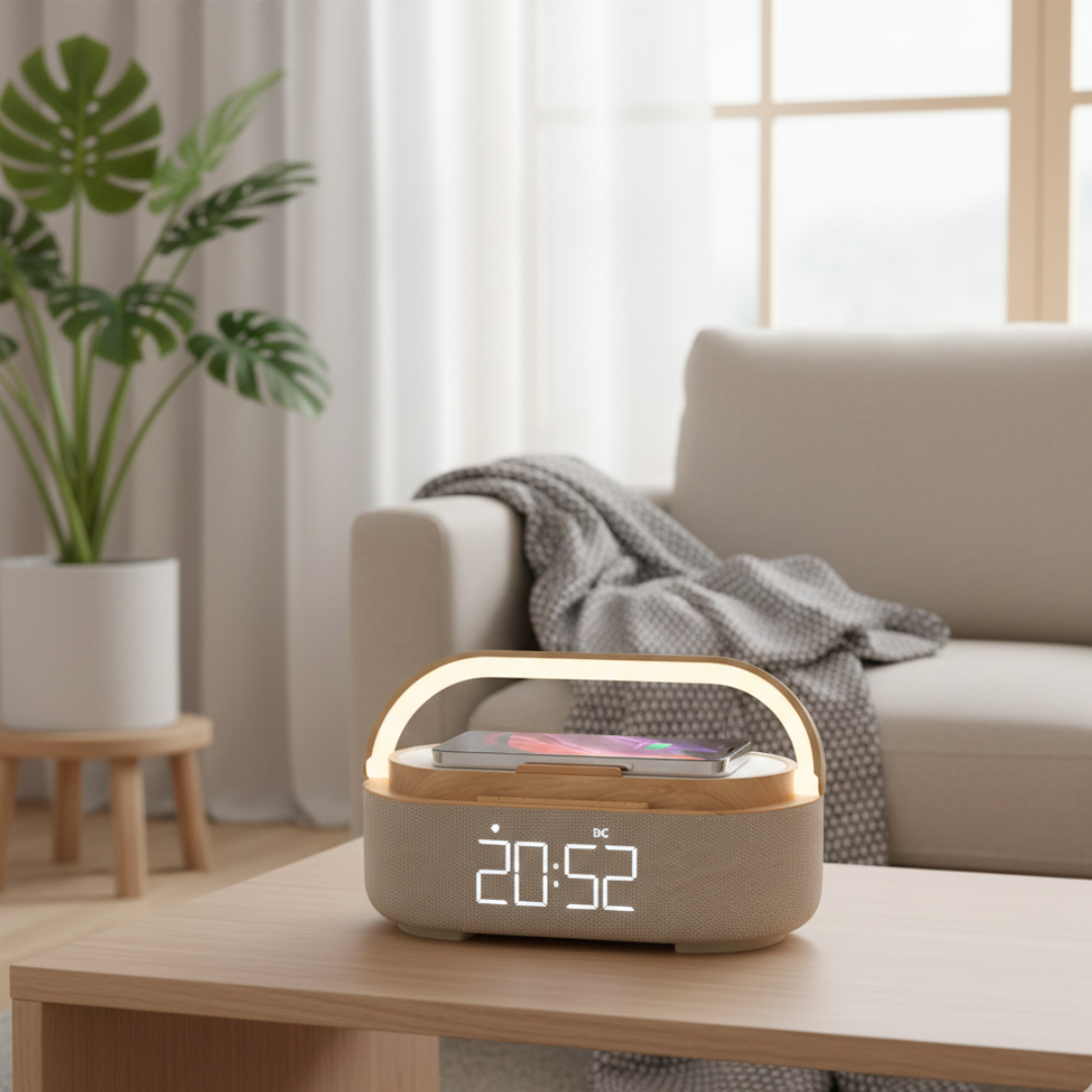 Bluetooth Speaker with Wireless Charging