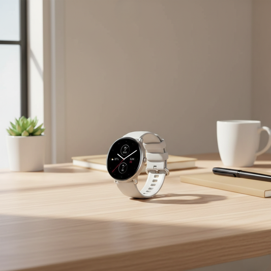 AMOLED Smartwatch with Bluetooth Calling – Stainless Steel Waterproof Smart Watch