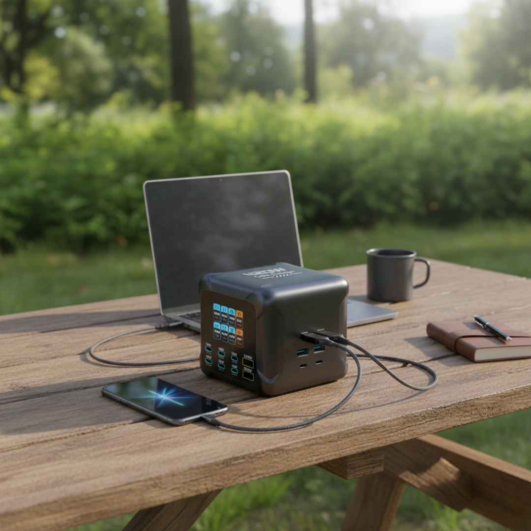 GaN Fast Charging Station