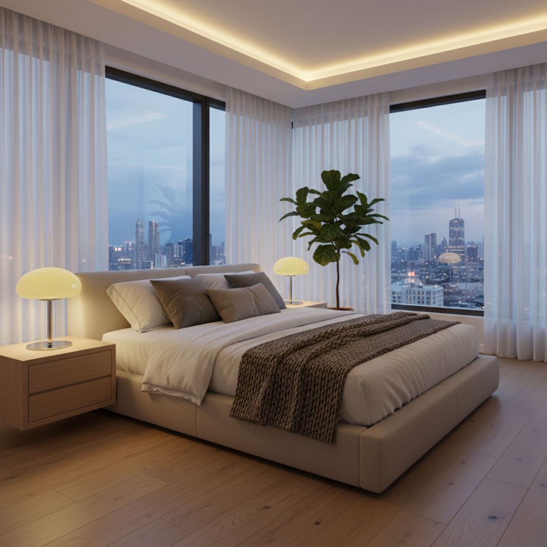 Cloud Design Table Lamp – Warm Ambient Bedside Lamp for Bedroom & Living Room