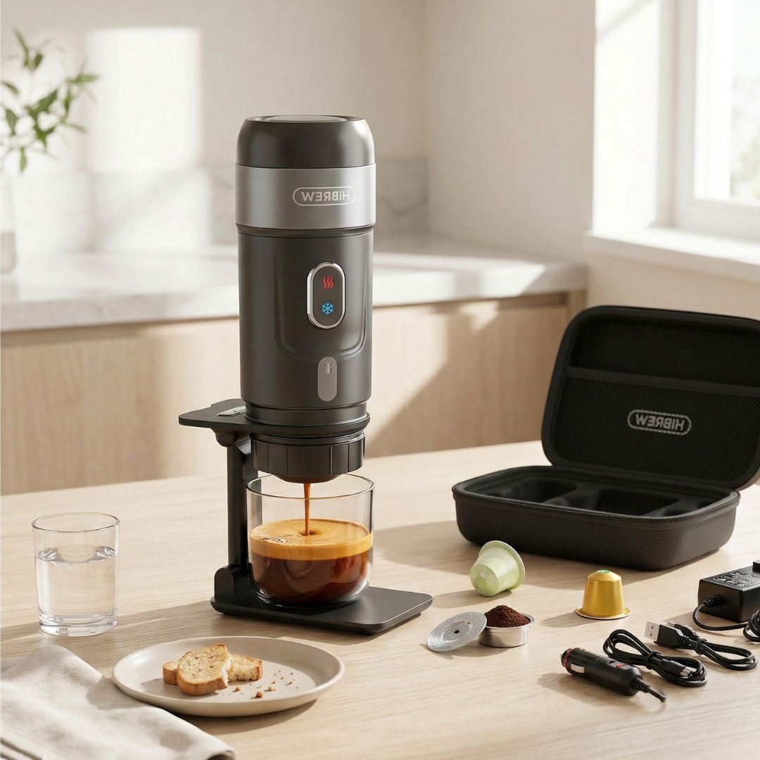 12V Portable Espresso Maker for Travel