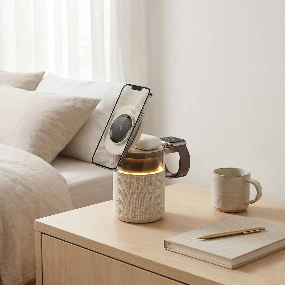 Magnetic Wireless Charging Station
