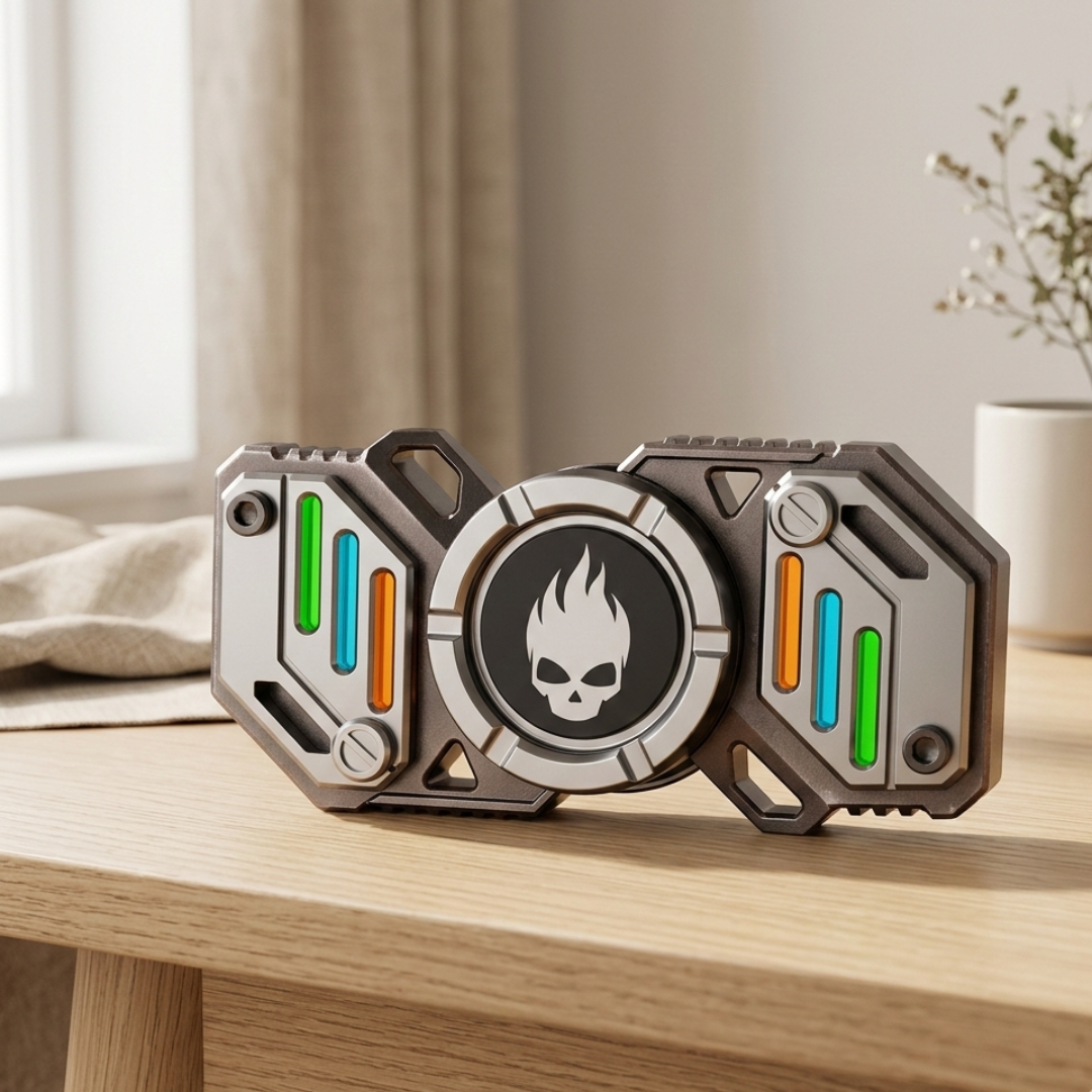 Light-Up Fidget Spinner Toy