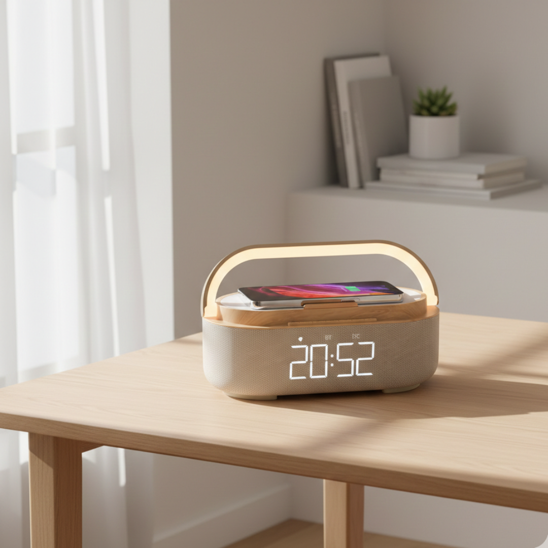 Bluetooth Speaker with Wireless Charging