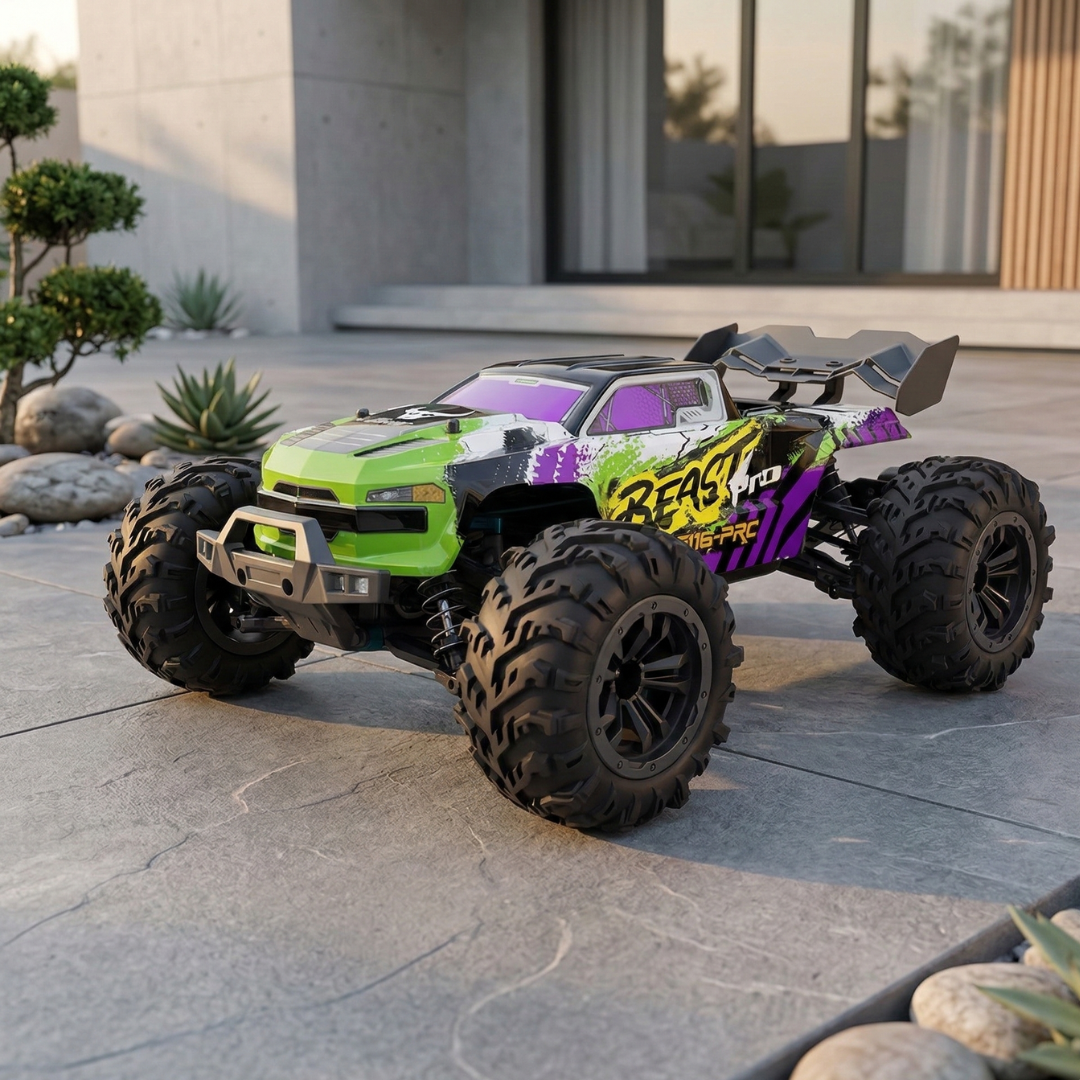 1:16 Scale 4WD High-Speed RC Car Brushless Off-Road Remote Control Truck
