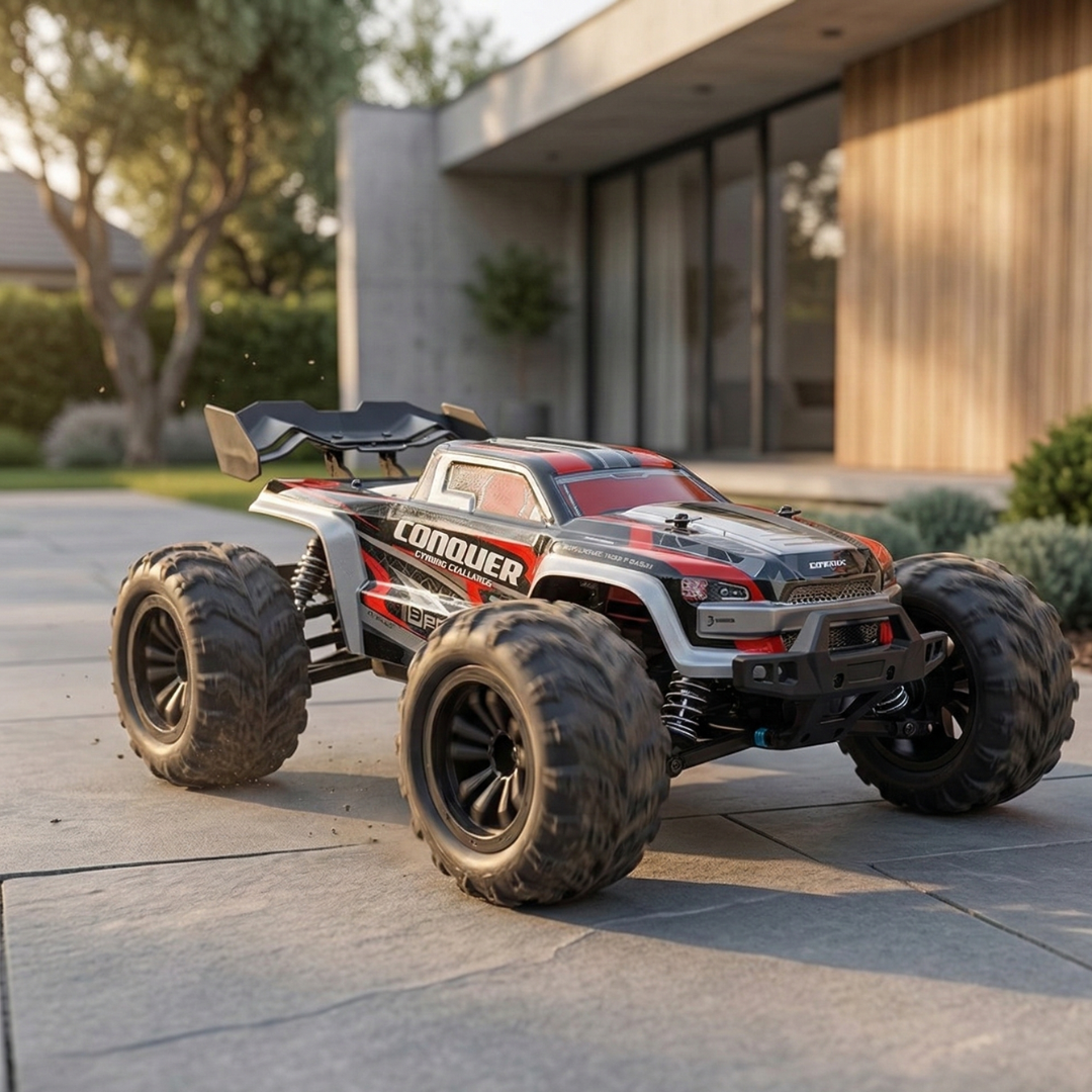1:16 Scale 4WD RC Monster Truck 70km/h High-Speed Off-Road Crawler