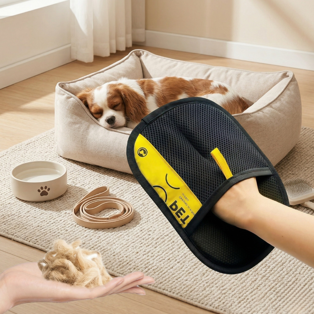 Pet Grooming Hair Removal Glove