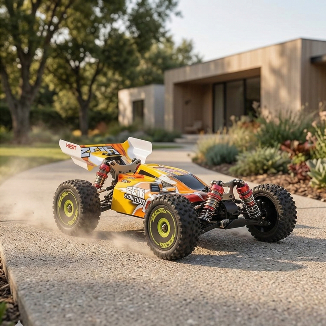 1:14 Scale Brushless RC Racing Car 4WD High-Speed 75km/h Off-Road