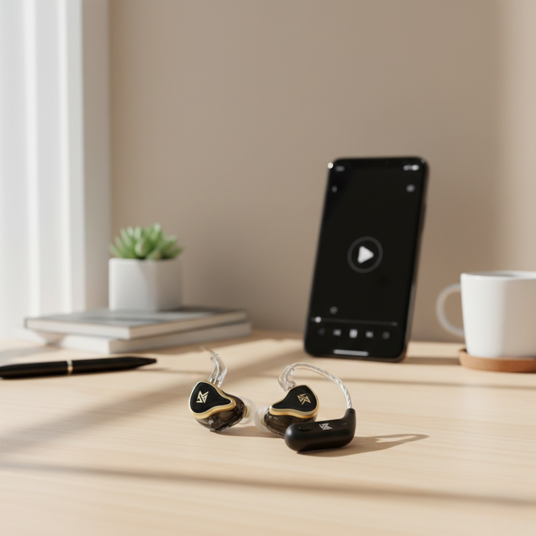 Hybrid Driver Wired Earphones