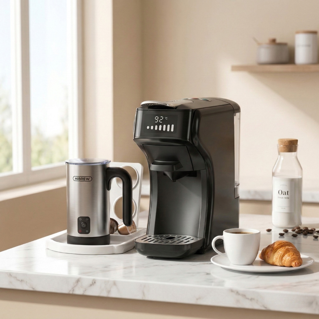 Multi-Function Coffee Machine with Hot & Cold Brew