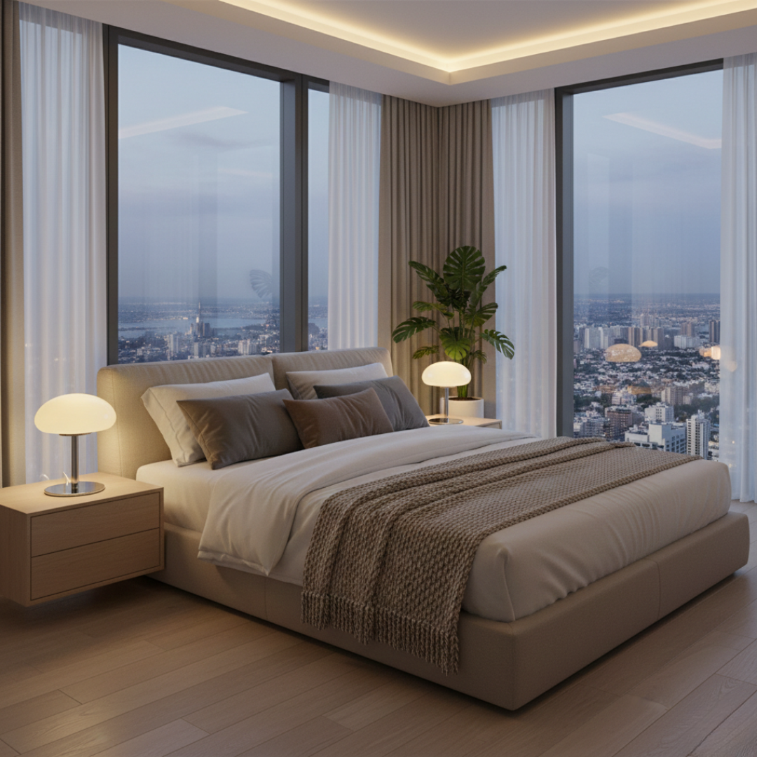 Cloud Design Table Lamp – Warm Ambient Bedside Lamp for Bedroom & Living Room