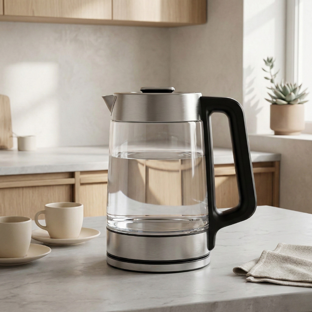 Smart Glass Electric Kettle with Display