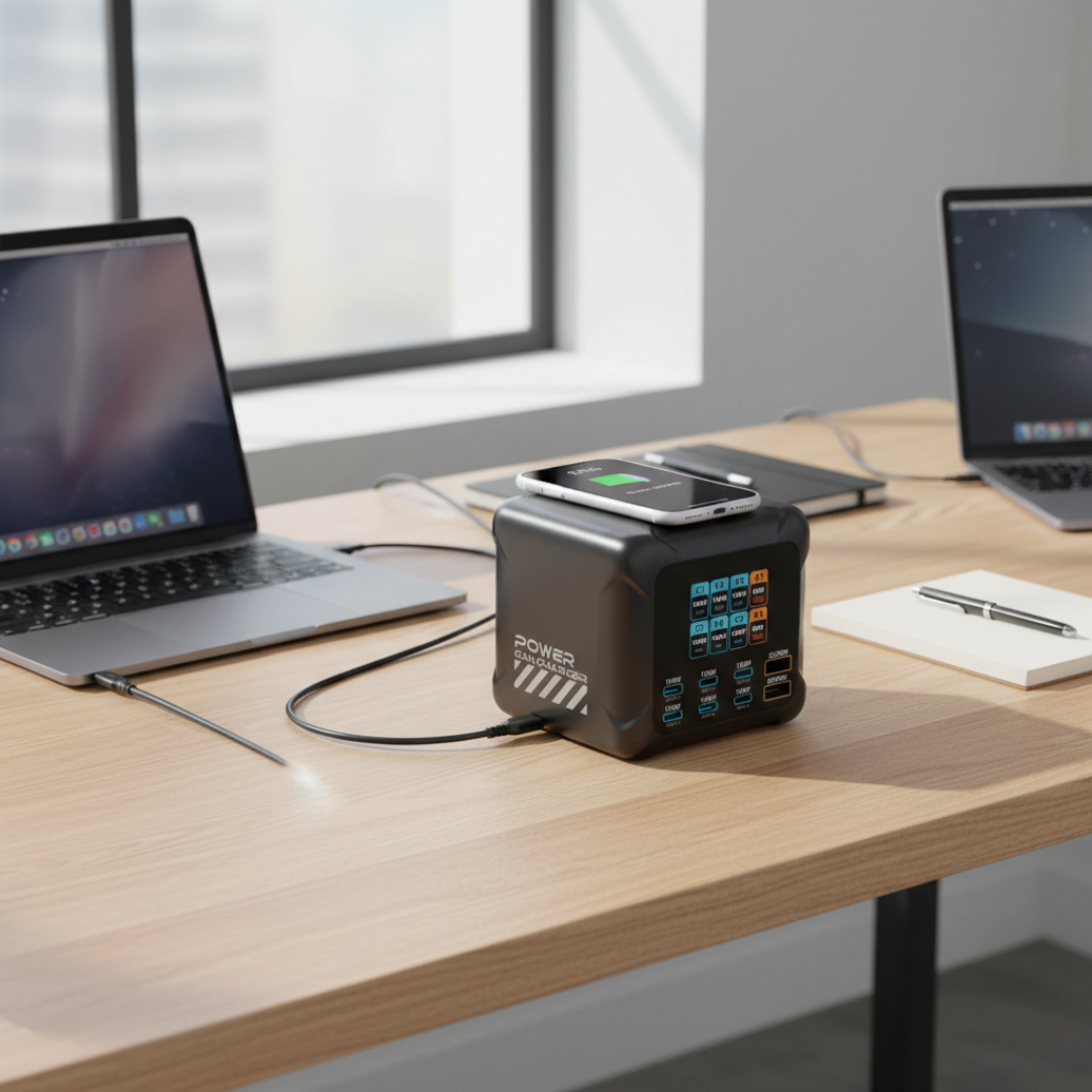 GaN Fast Charging Station