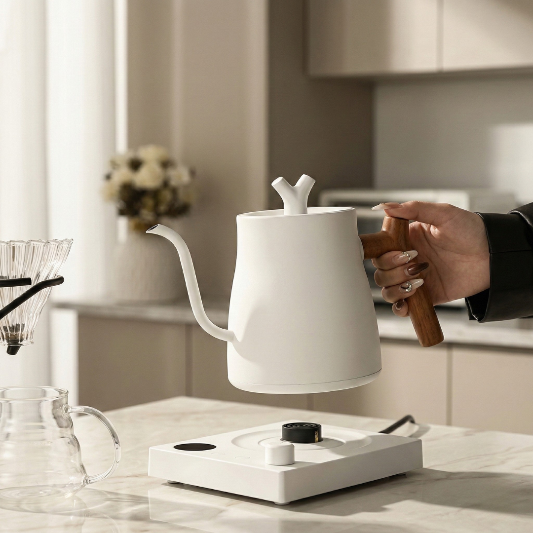 Electric Gooseneck Kettle with Temperature Control