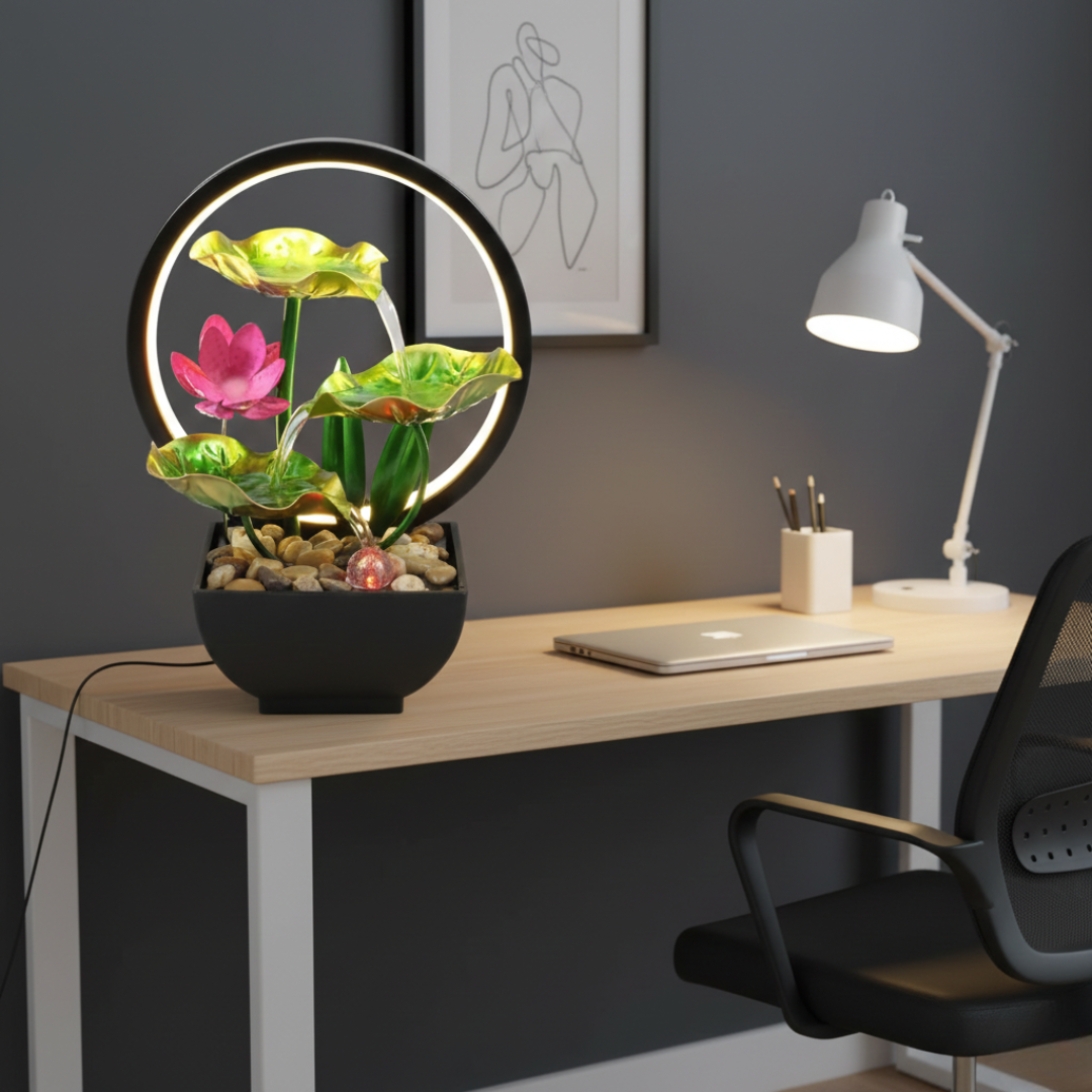 LED Tabletop Water Fountain