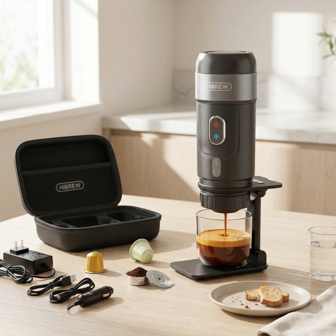 12V Portable Espresso Maker for Travel