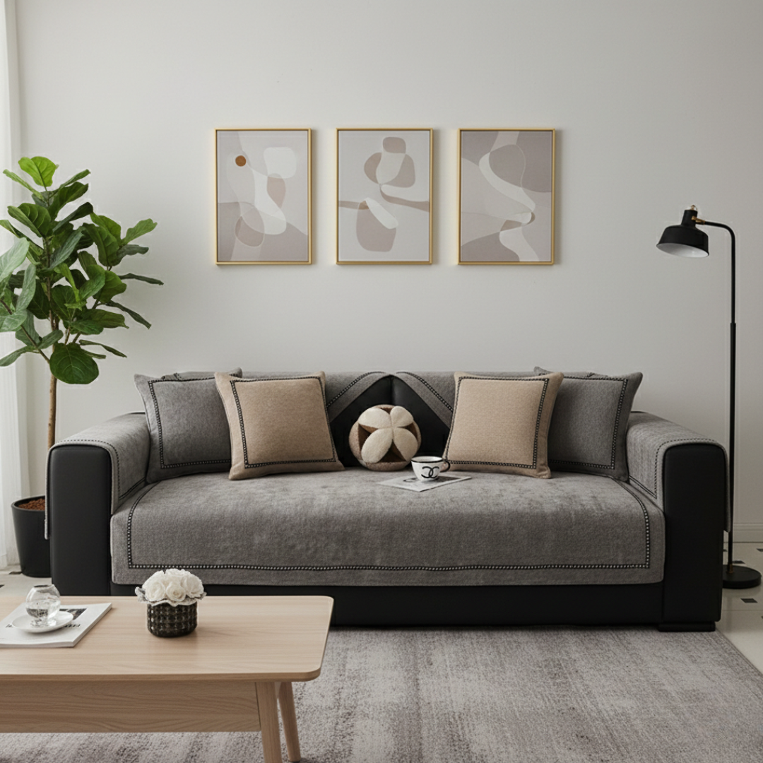 Chenille Non-Slip Sofa Cover