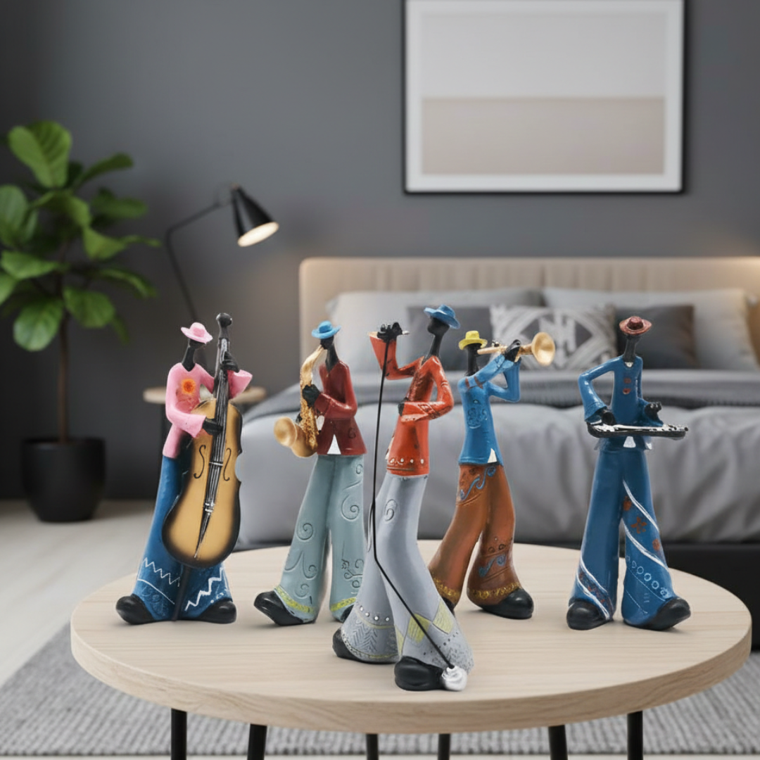 Jazz Music Resin Sculpture