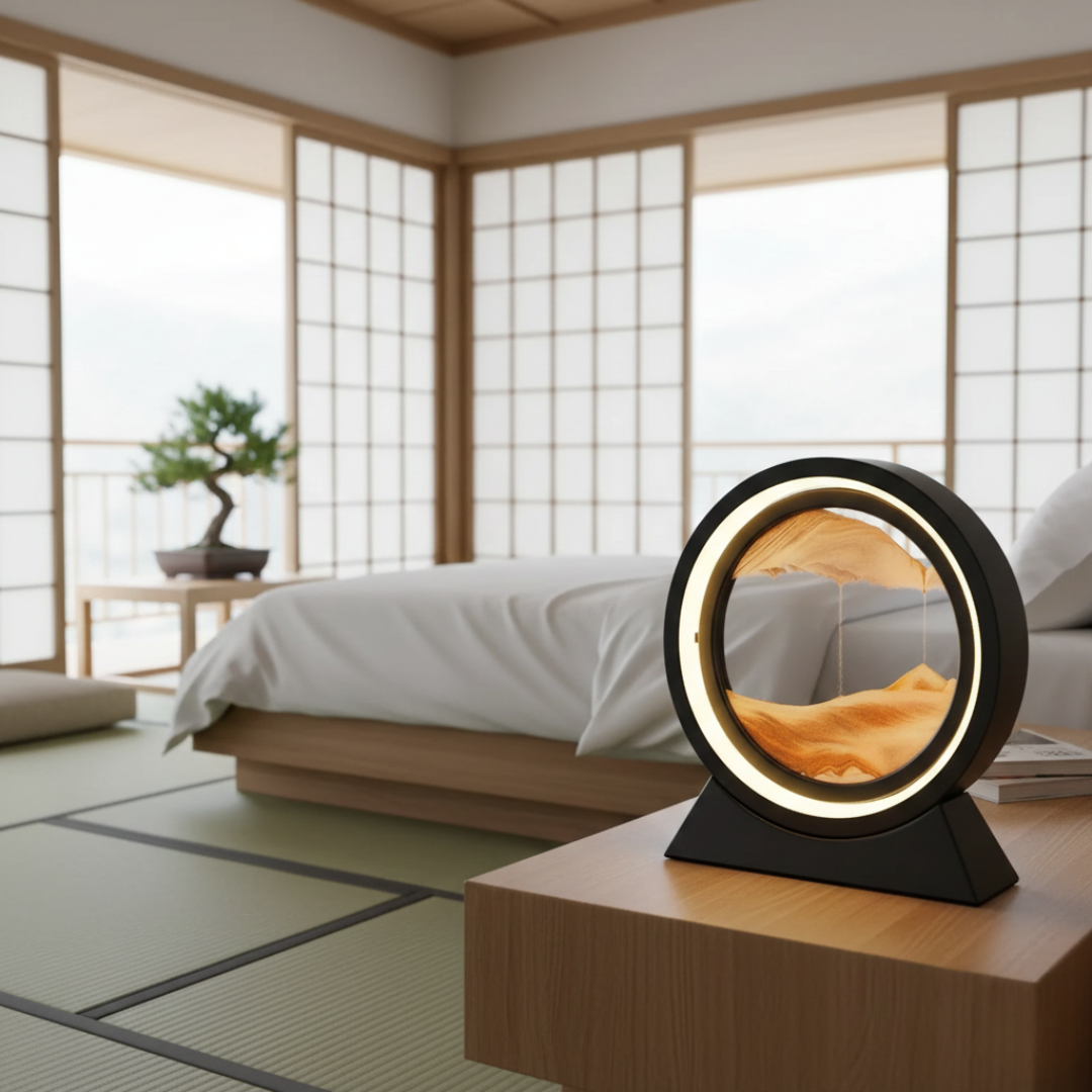 Moving Sand Art Table Lamp