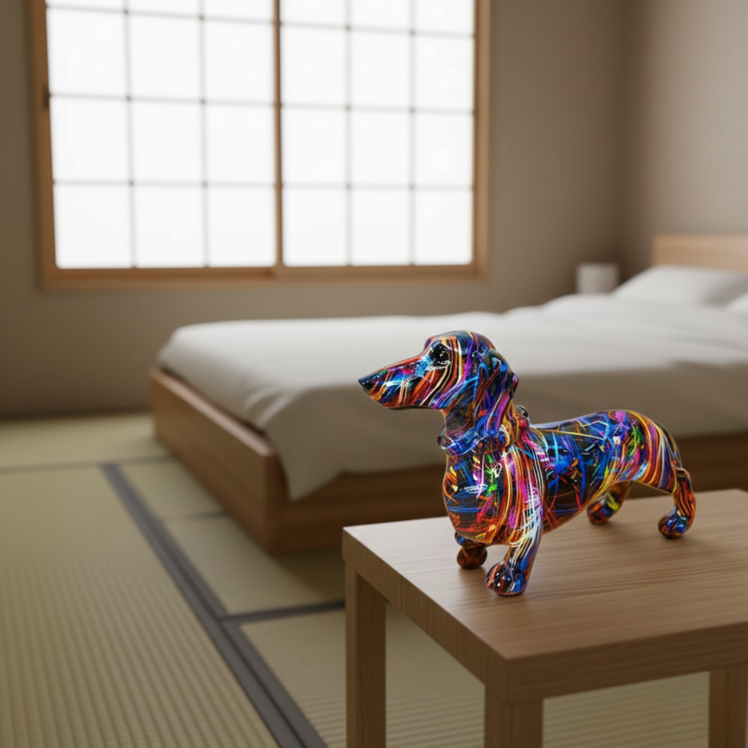 Dachshund Dog Figurine Decor