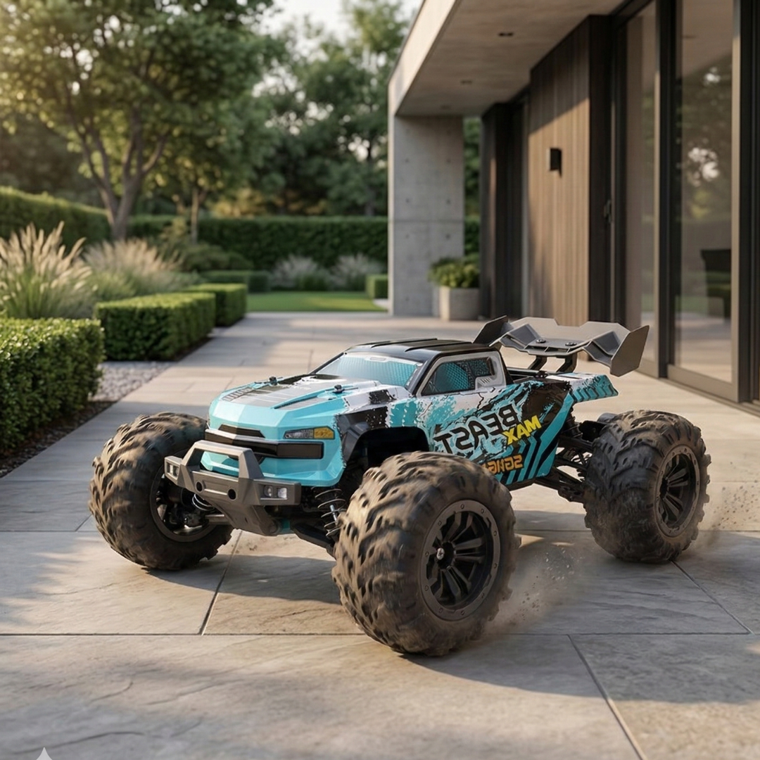 1:16 Scale 4WD High-Speed RC Car Brushless Off-Road Remote Control Truck