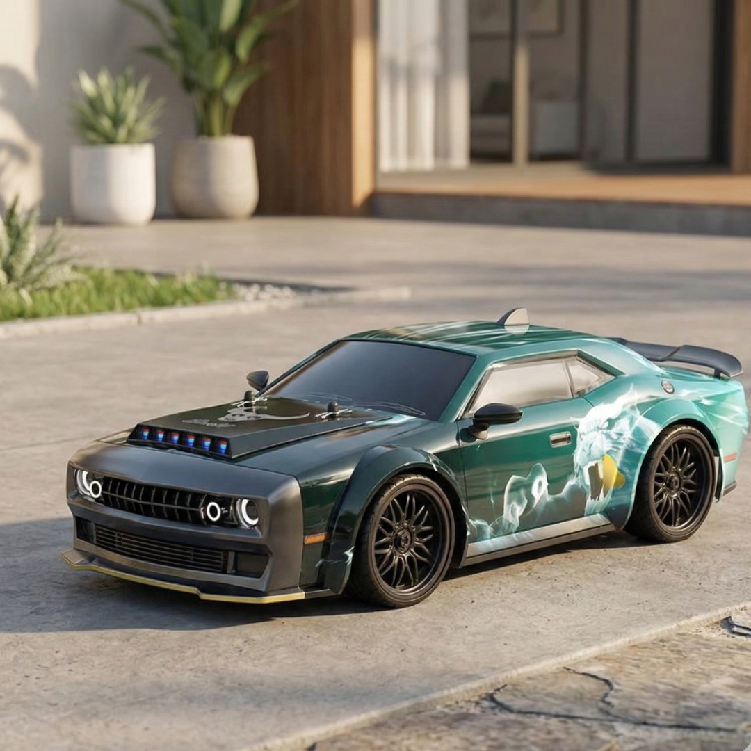 1:16 Scale Brushless 4WD RC Car 70km/h High-Speed Racing Drift Car