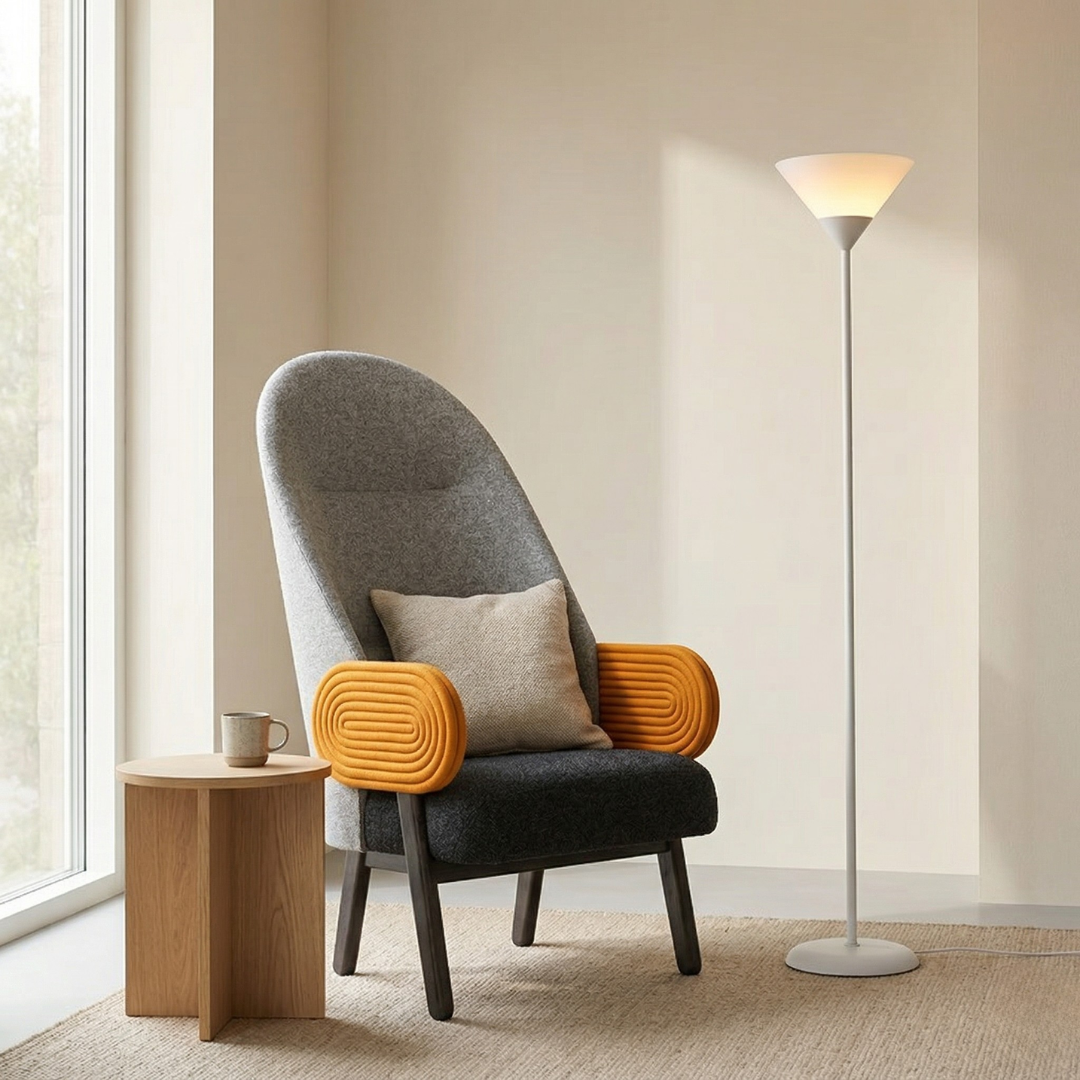 Modern Floor Lamp with Adjustable Brightness