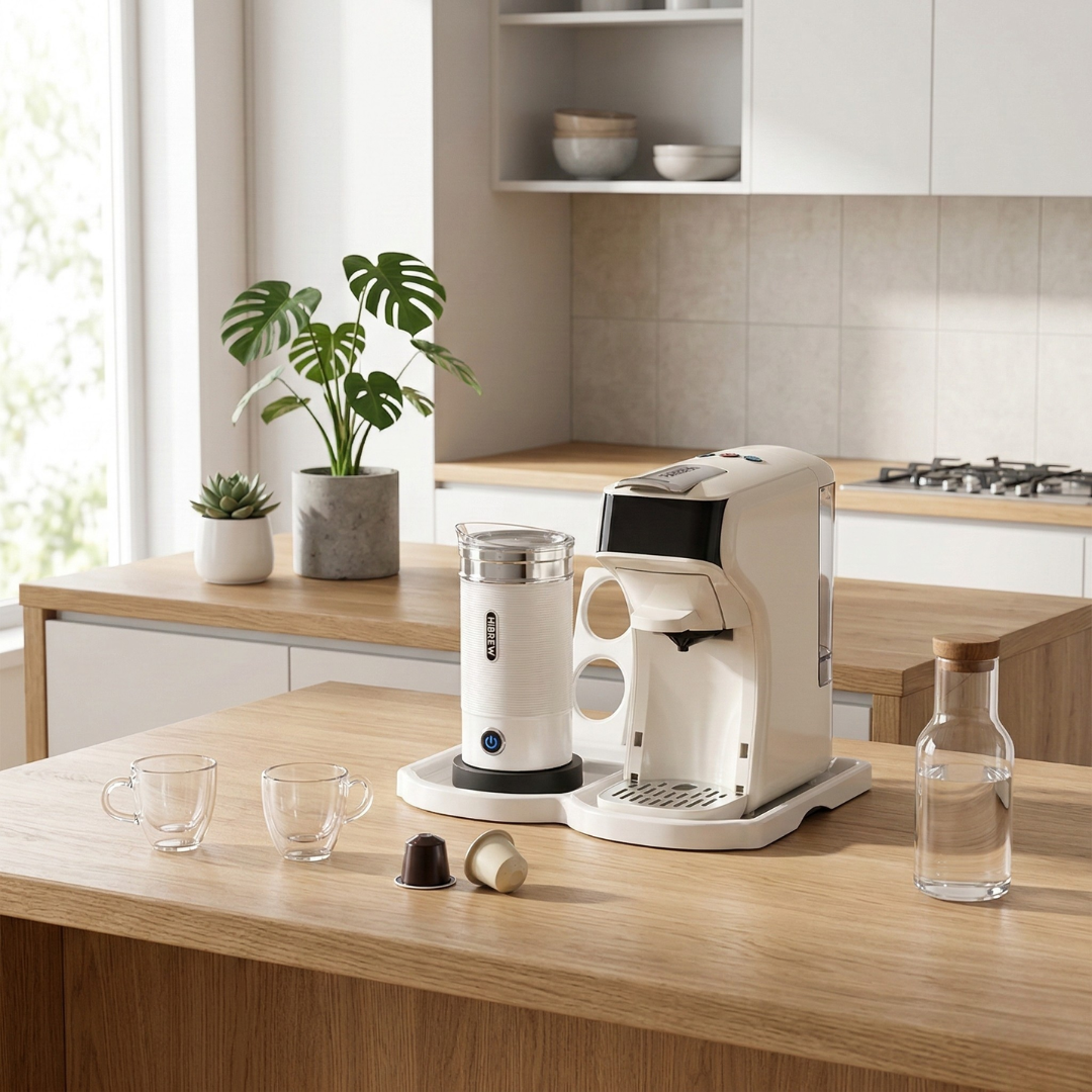 Multi-Function Coffee Machine with Hot & Cold Brew