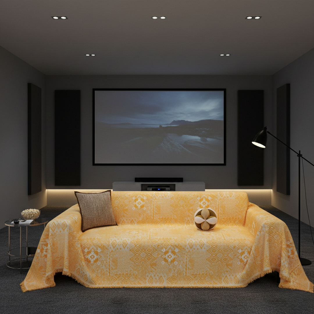 Minimalist Fabric Sofa Cover