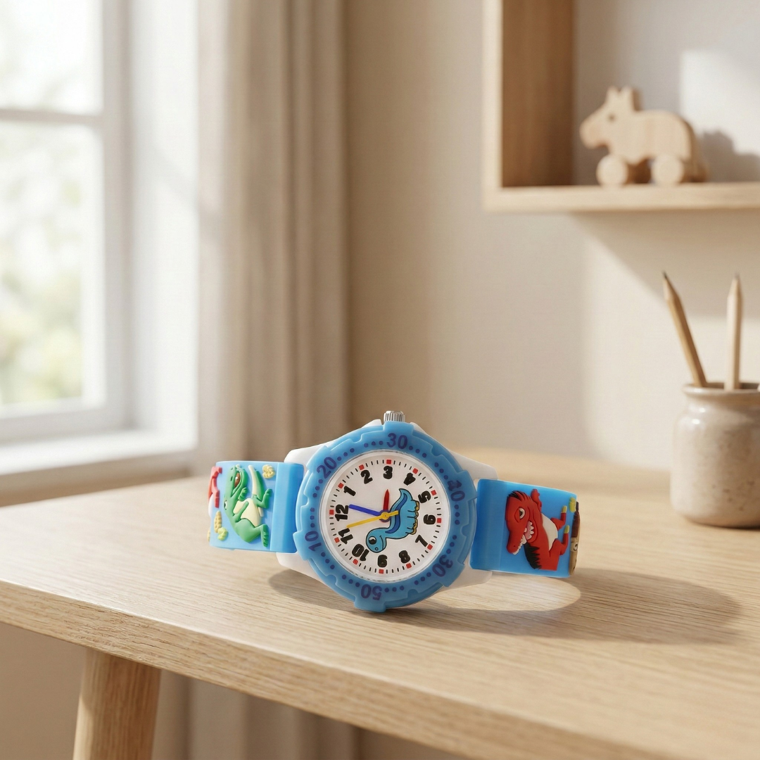 Dinosaur Quartz Kids Watch