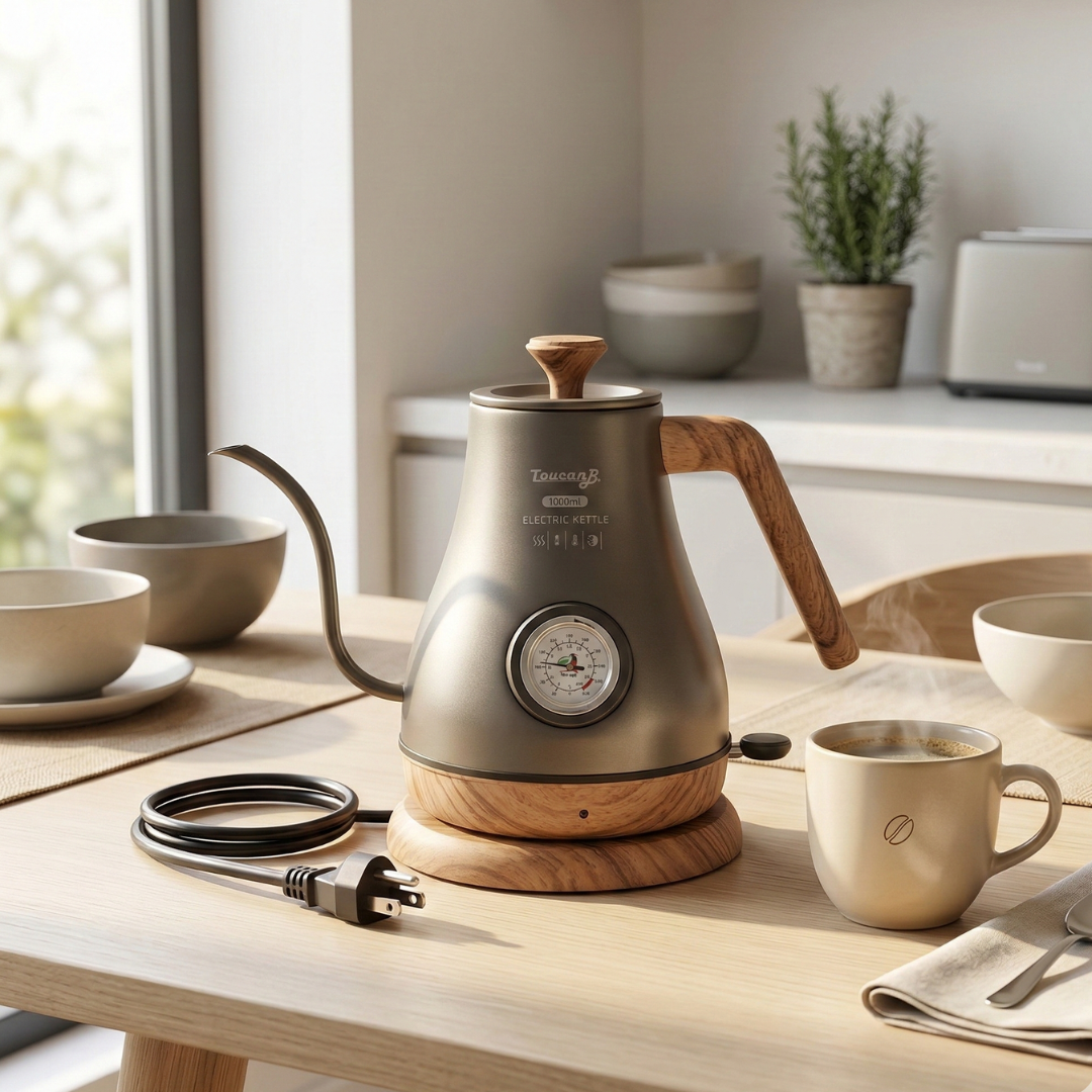 Stainless Steel Electric Kettle with Fast Boil