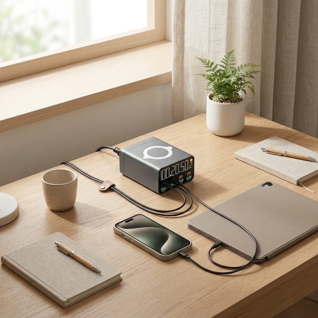 Multi-Port USB Charging Station