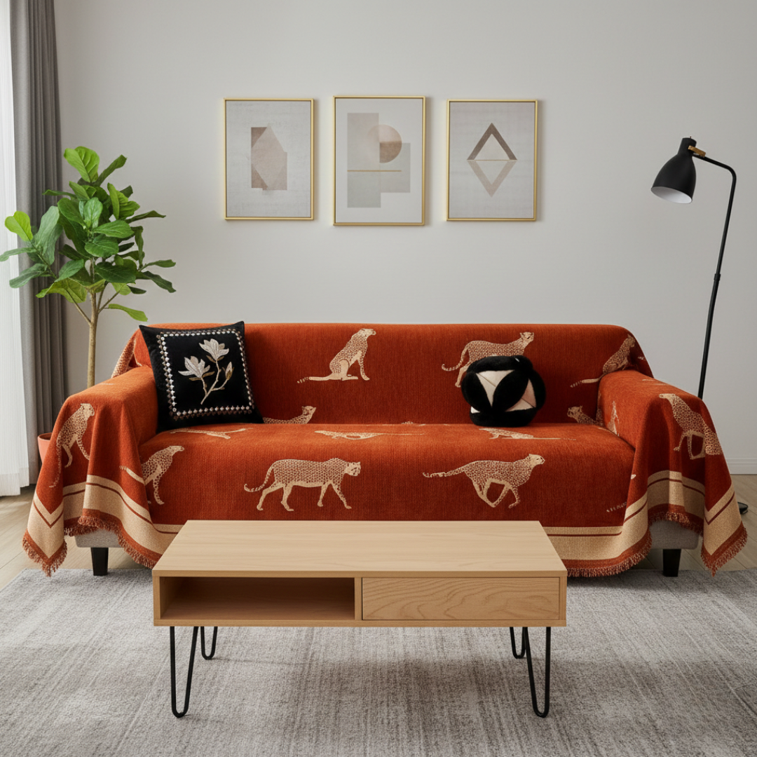 Patterned Sofa Cover for Pets