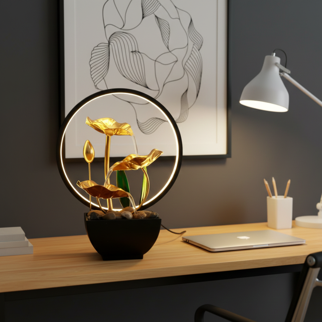 LED Tabletop Water Fountain