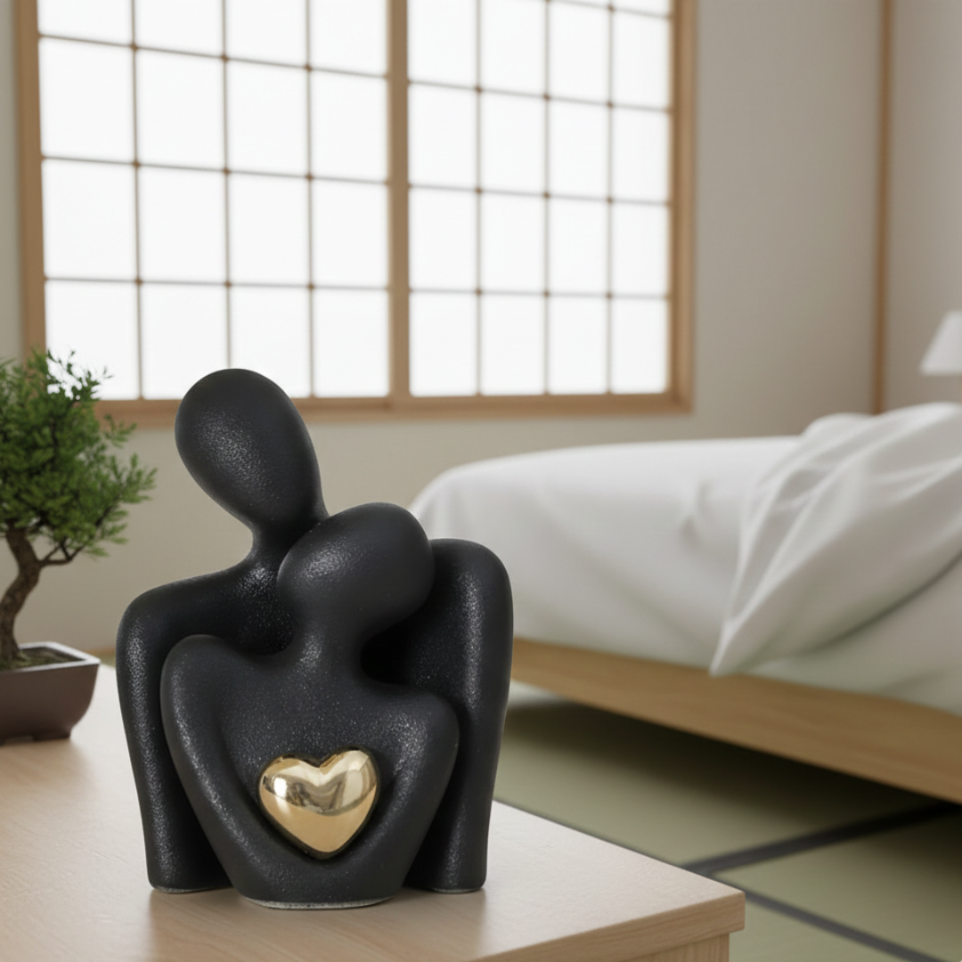 Abstract Couple Sculpture