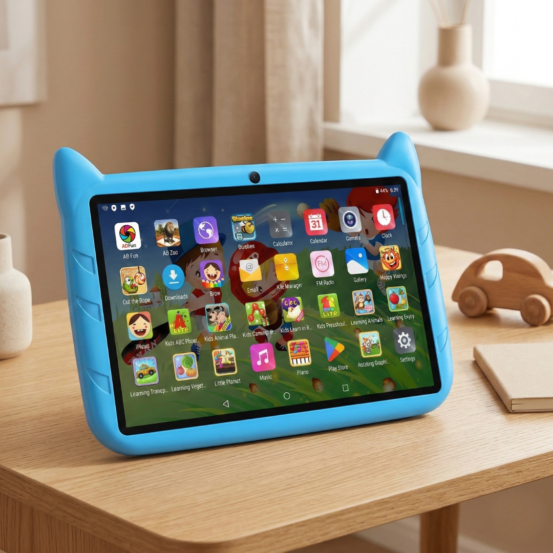 Kids Tablet with Expandable Storage