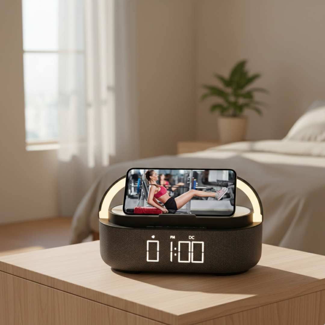Bluetooth Speaker with Wireless Charging