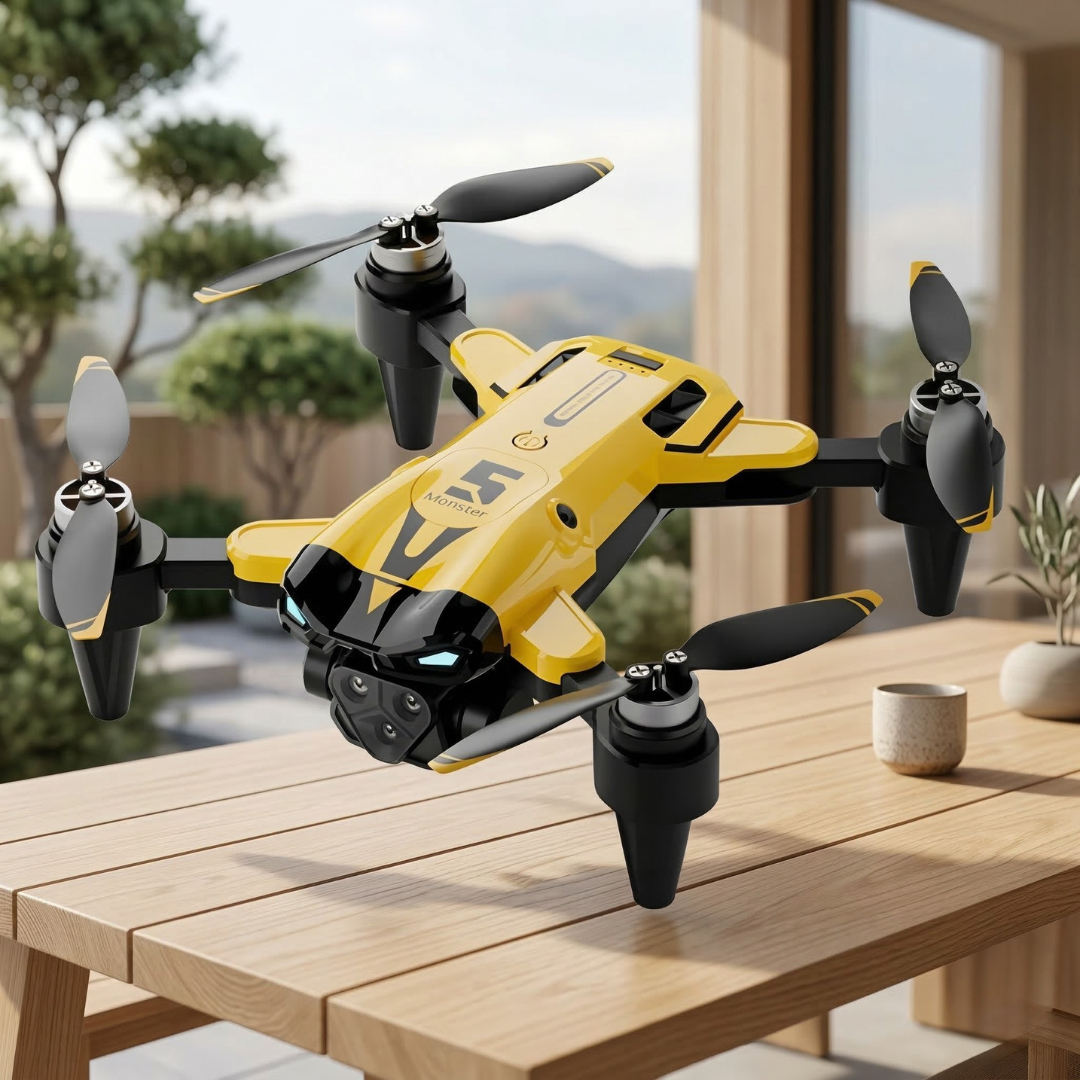 8K Drone with Triple Camera