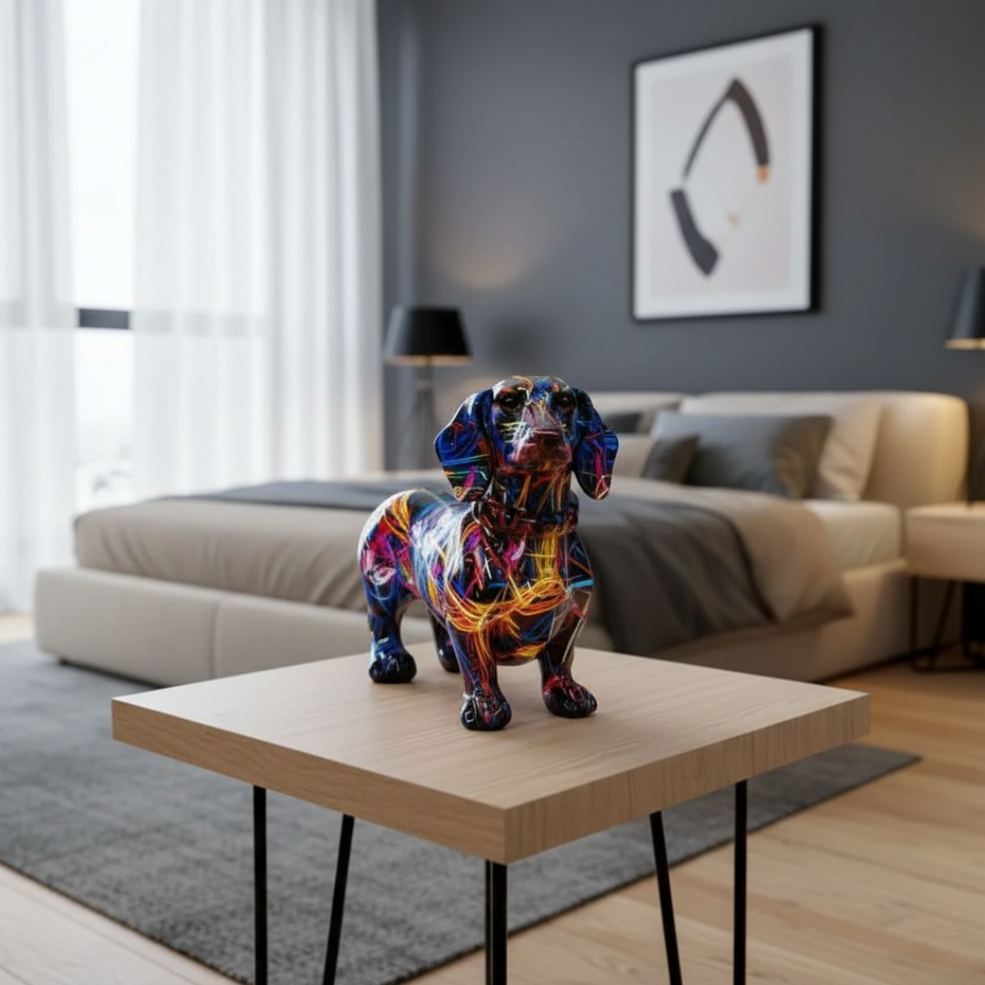 Dachshund Dog Figurine Decor